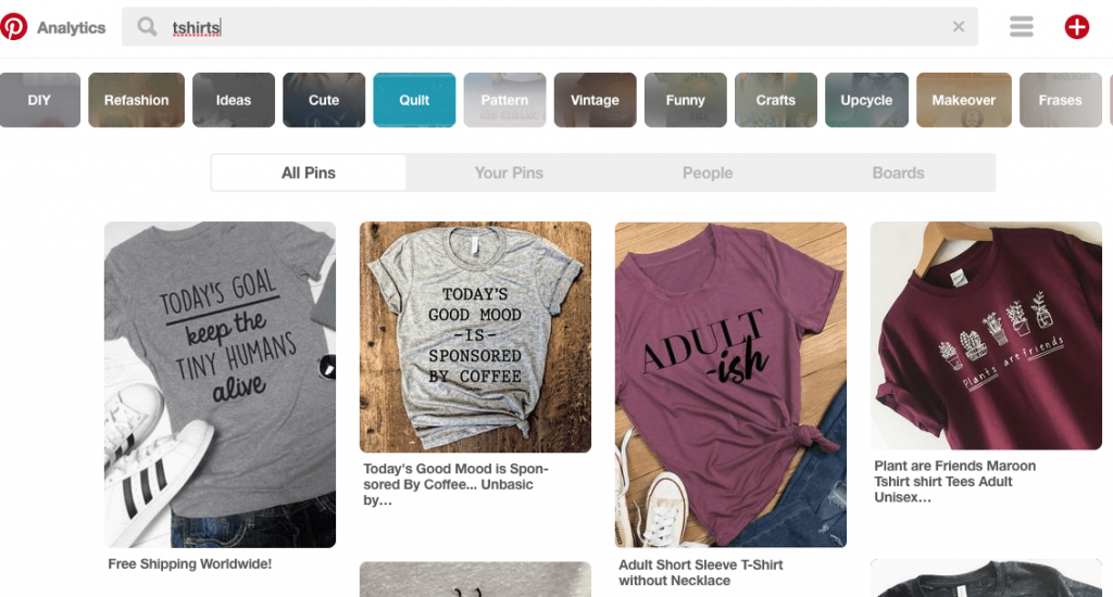 Pinterest to Uncover New Trending Designs | TeeSpy